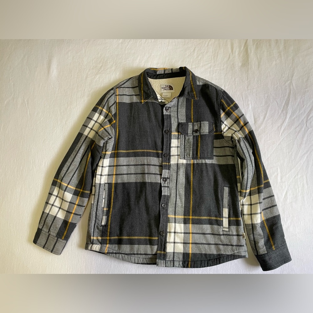North face insulated flannel